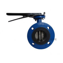 China new product d341j class 150 flanged butterfly valve with rubber coated disc